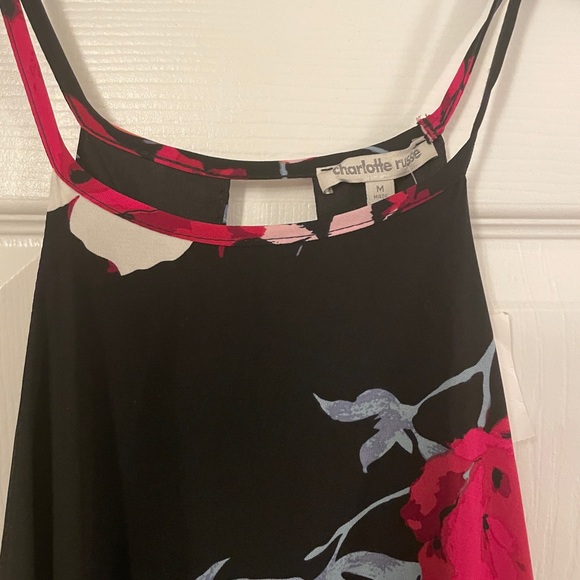 NEW Floral high low swing dress. Size Medium. - Picture 5 of 9